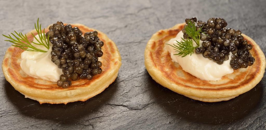 What to Eat with Caviar