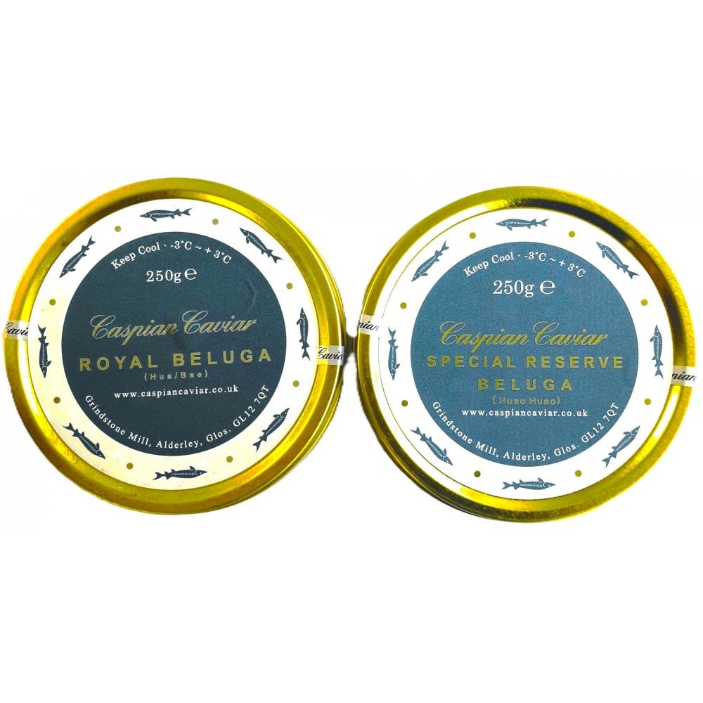 Beluga Caviar Twin Taster Set