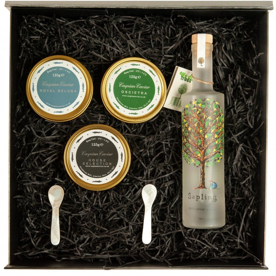 Caviar & Vodka Trilogy Gift Box