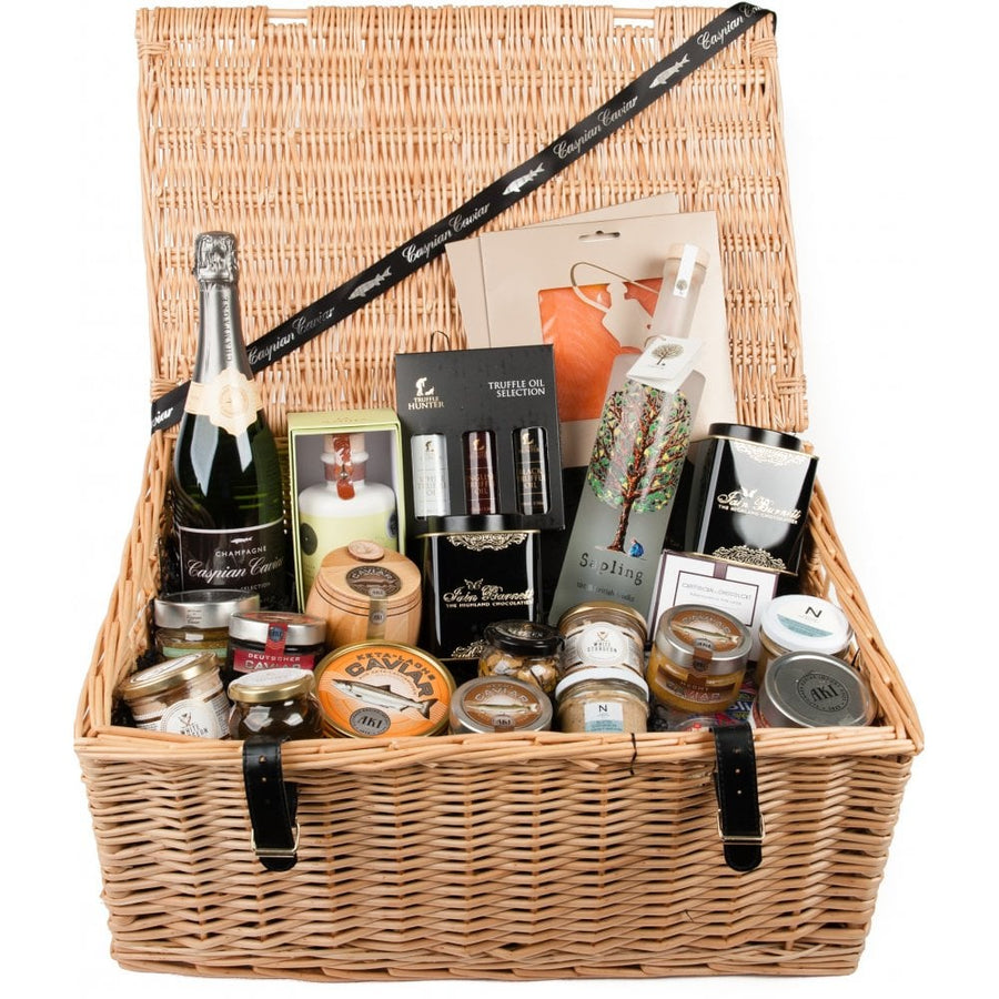 Meat-Free Luxury Hamper with Caviar