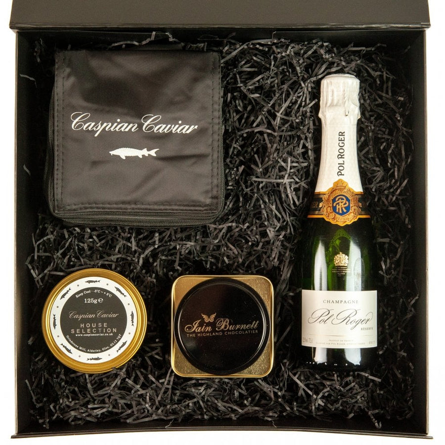 Pol Roger, Caviar & Chocolate Gift Set